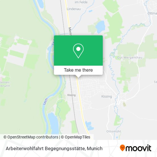 Arbeiterwohlfahrt Begegnungsstätte map
