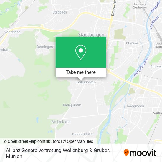 Allianz Generalvertretung Wollenburg & Gruber map