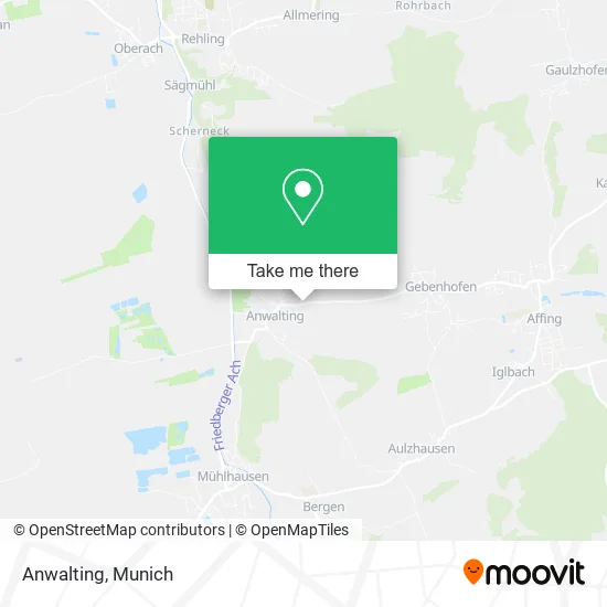 Карта Anwalting