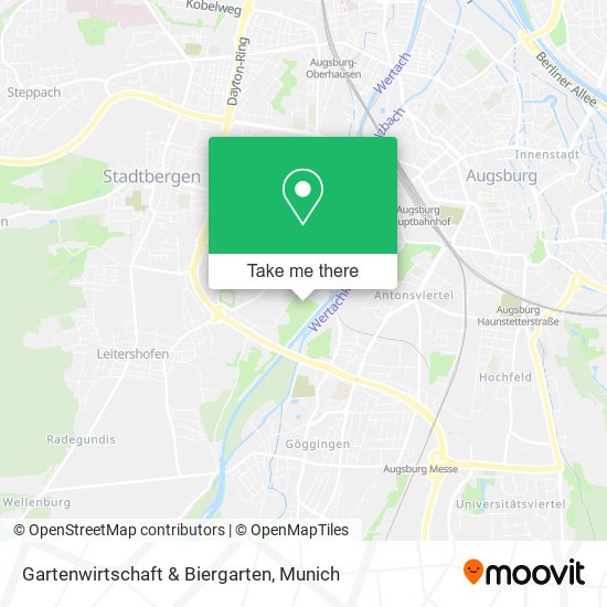 Gartenwirtschaft & Biergarten map