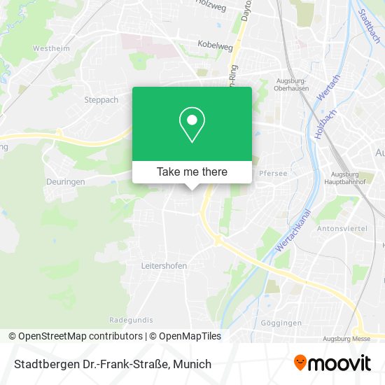 Stadtbergen Dr.-Frank-Straße map