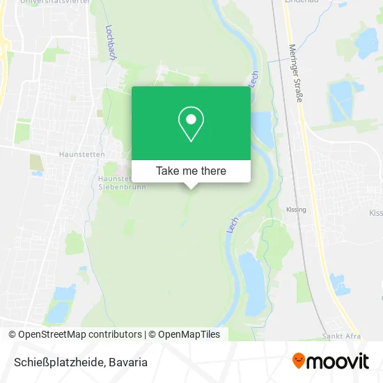 Карта Schießplatzheide