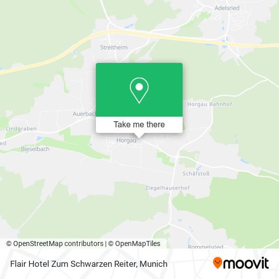 Flair Hotel Zum Schwarzen Reiter map