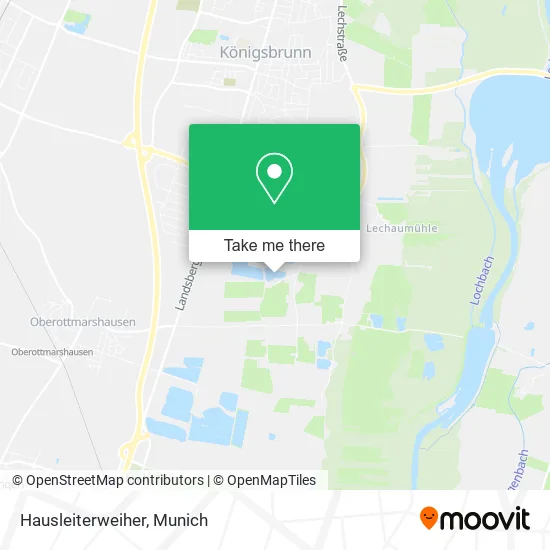 Карта Hausleiterweiher