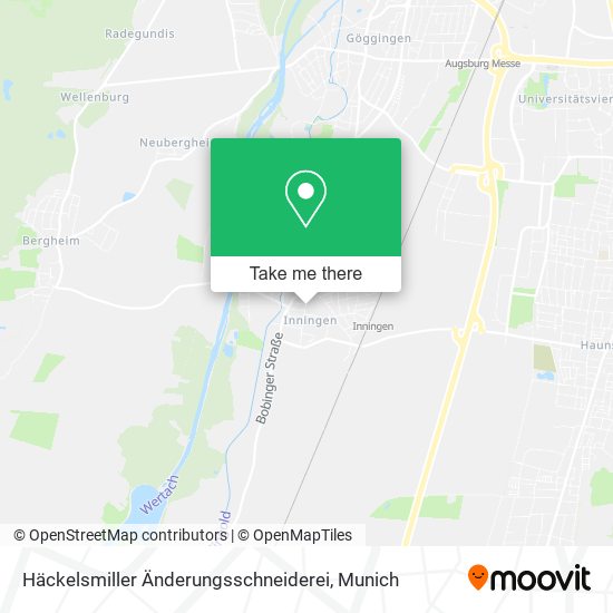 Häckelsmiller Änderungsschneiderei map
