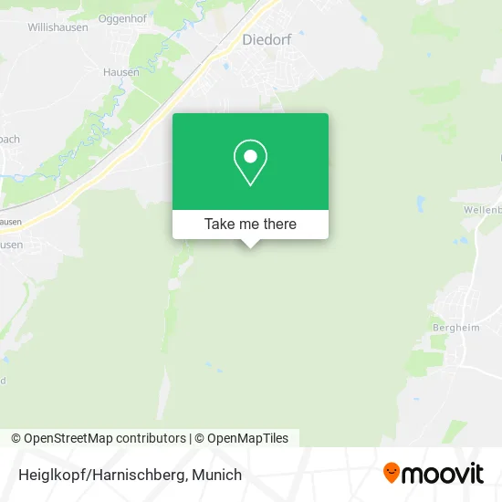 Карта Heiglkopf/Harnischberg