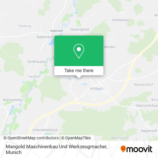 Mangold Maschinenbau Und Werkzeugmacher map