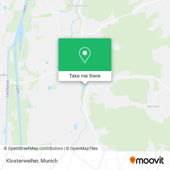 Klosterweiher map