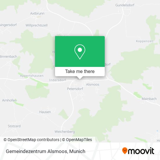 Gemeindezentrum Alsmoos map