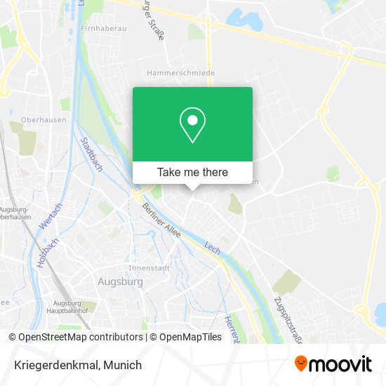 Карта Kriegerdenkmal