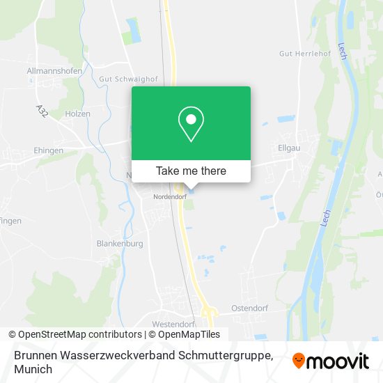 Brunnen Wasserzweckverband Schmuttergruppe map