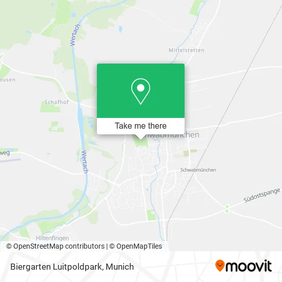 Карта Biergarten Luitpoldpark