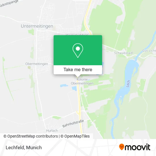 Карта Lechfeld