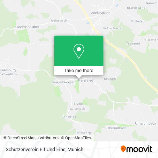 Schützenverein Elf Und Eins map