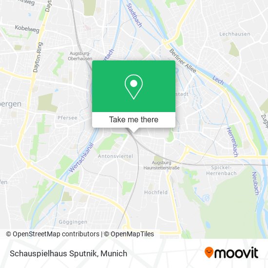 Schauspielhaus Sputnik map