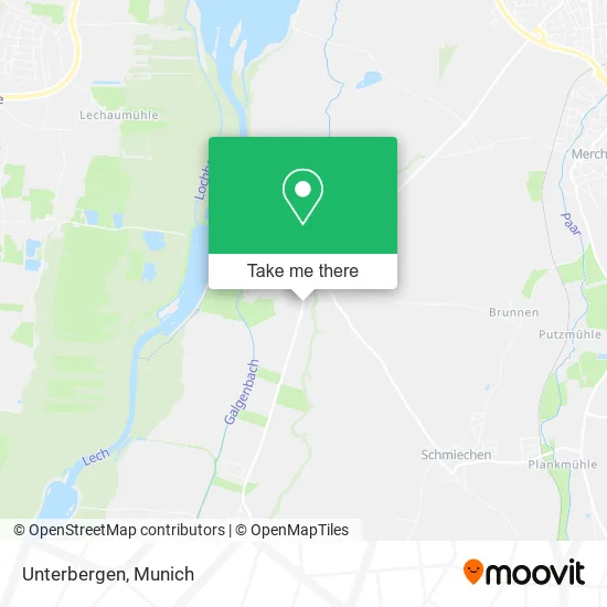 Карта Unterbergen