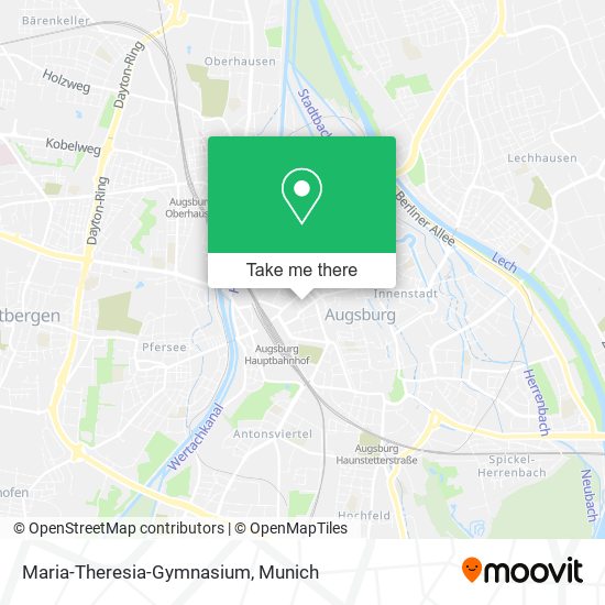 Maria-Theresia-Gymnasium map