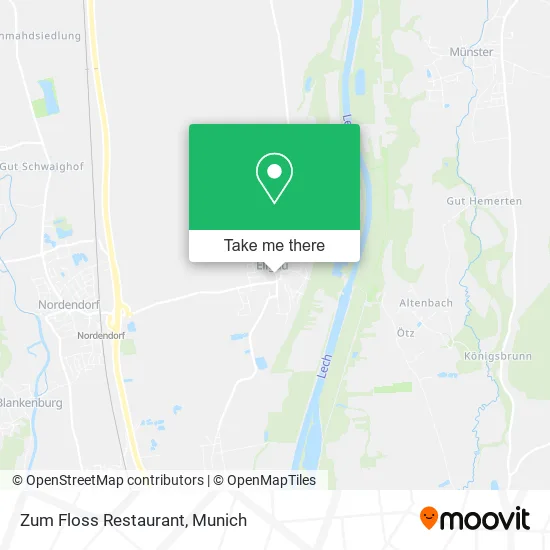 Карта Zum Floss Restaurant