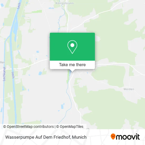 Карта Wasserpumpe Auf Dem Friedhof