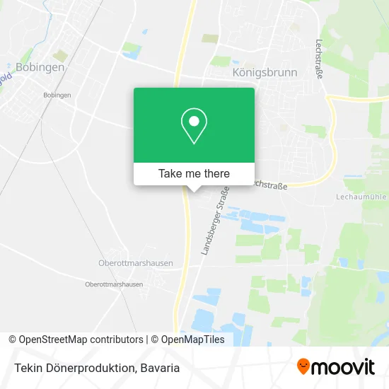 Карта Tekin Dönerproduktion