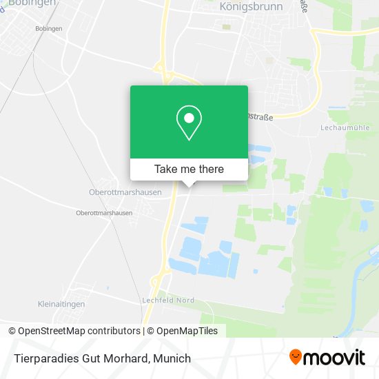 Карта Tierparadies Gut Morhard