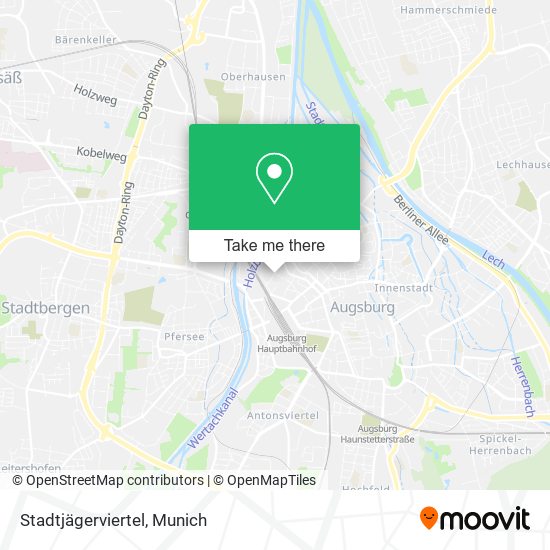 Stadtjägerviertel map