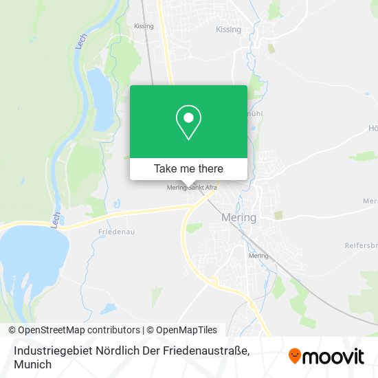 Industriegebiet Nördlich Der Friedenaustraße map