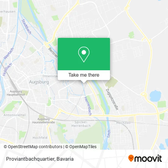 Карта Proviantbachquartier