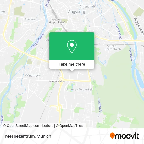 Карта Messezentrum