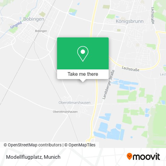 Карта Modellflugplatz