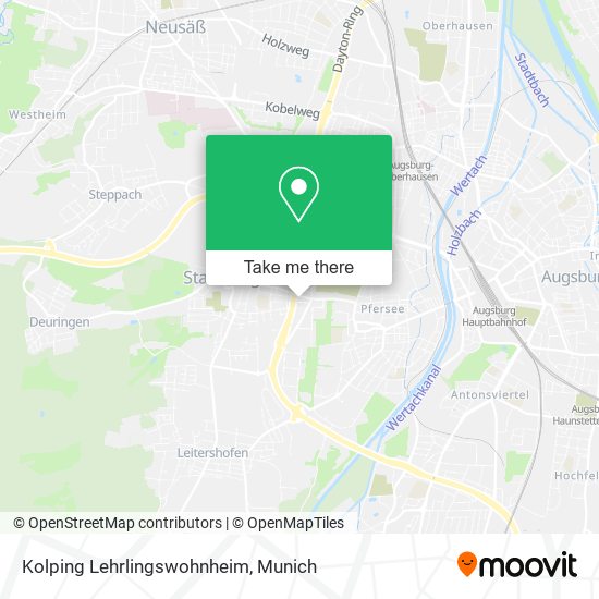 Kolping Lehrlingswohnheim map