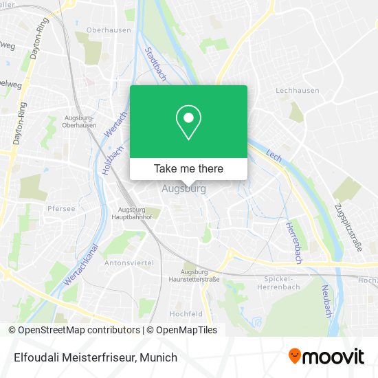 Elfoudali Meisterfriseur map