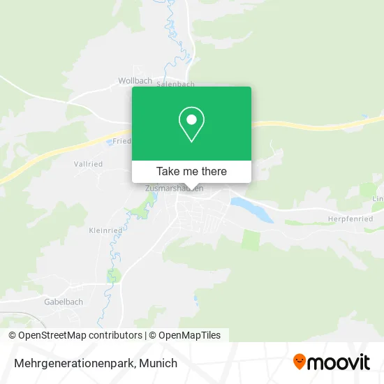 Карта Mehrgenerationenpark