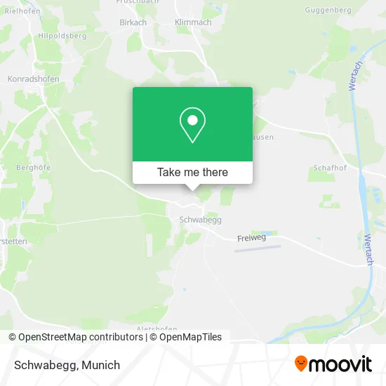 Карта Schwabegg