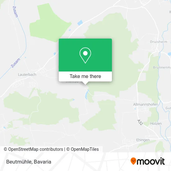 Beutmühle map