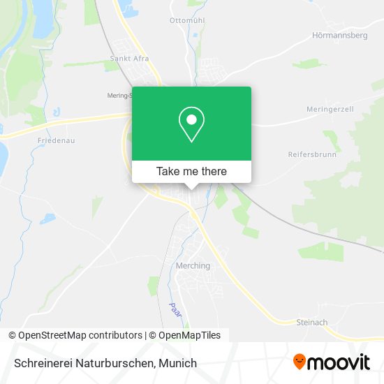 Schreinerei Naturburschen map