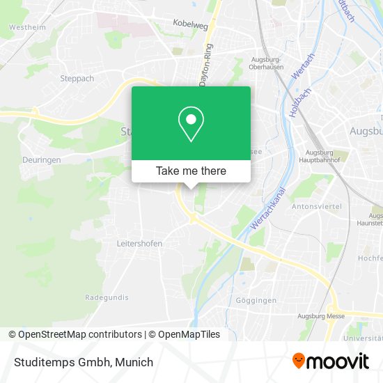 Studitemps Gmbh map