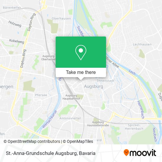 St.-Anna-Grundschule Augsburg map