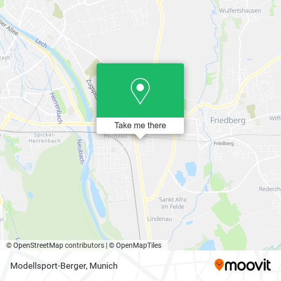 Modellsport-Berger map