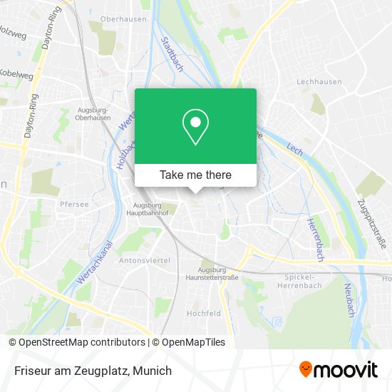 Карта Friseur am Zeugplatz