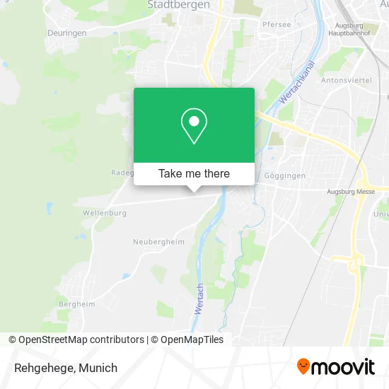 Карта Rehgehege