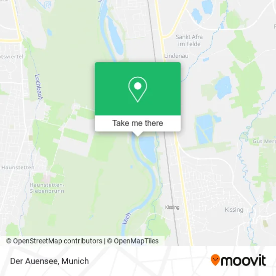 Карта Der Auensee