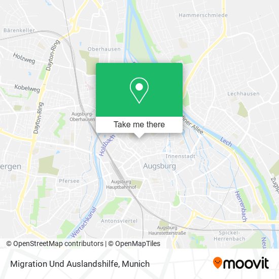 Карта Migration Und Auslandshilfe