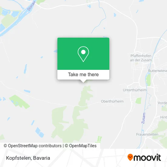 Карта Kopfstelen