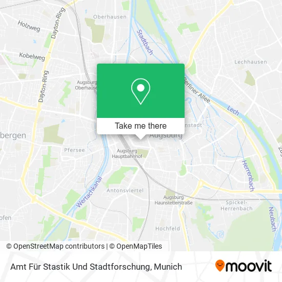 Карта Amt Für Stastik Und Stadtforschung