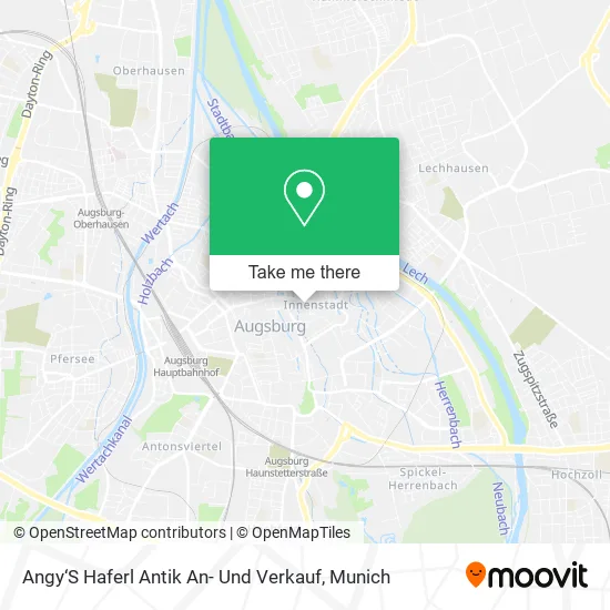 Карта Angy‘S Haferl Antik An- Und Verkauf