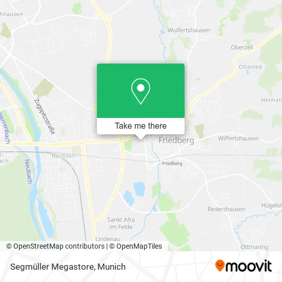 Карта Segmüller Megastore