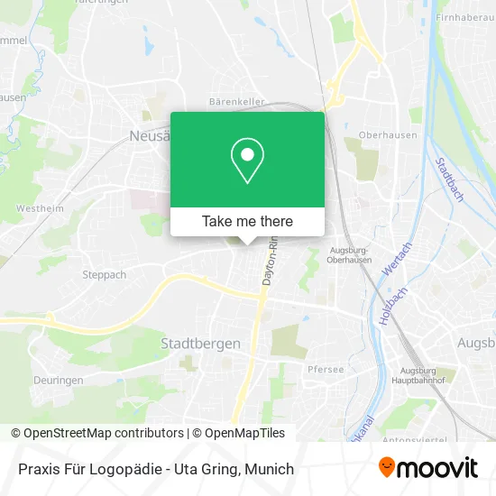 Карта Praxis Für Logopädie - Uta Gring