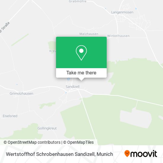Wertstoffhof Schrobenhausen Sandizell map
