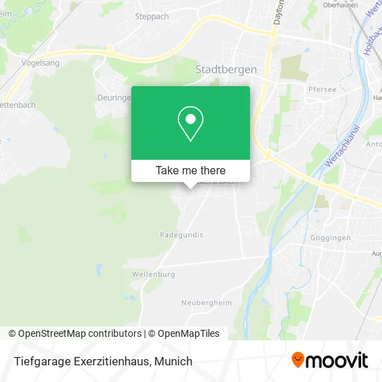 Карта Tiefgarage Exerzitienhaus